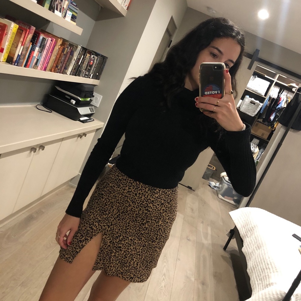 Aritzia ribbed turtleneck